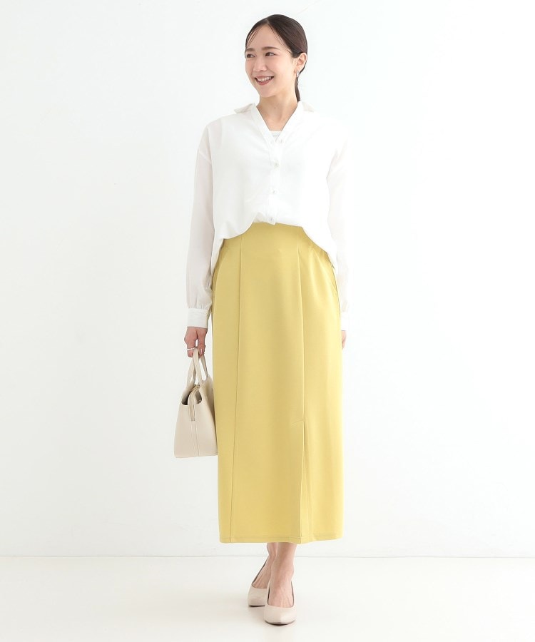 シューラルー/ドレスキップ(SHOO・LA・RUE/DRESKIP)の【S-LL】後ろ姿も抜かりなく バックレースアップシャツ3