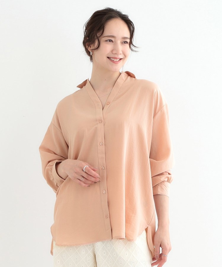 シューラルー/ドレスキップ(SHOO・LA・RUE/DRESKIP)の【S-LL】後ろ姿も抜かりなく バックレースアップシャツ9