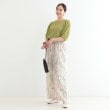 シューラルー/ドレスキップ(SHOO・LA・RUE/DRESKIP)の【洗える/S-LL/UV】 配色ステッチがアクセント 大人のデザイントップス7