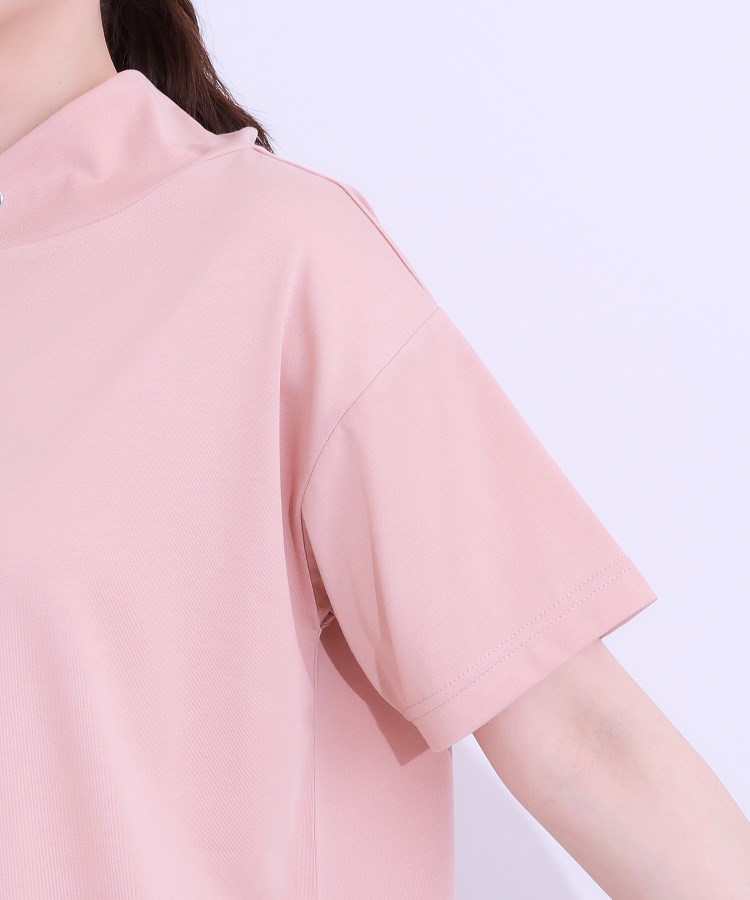 シューラルー/ドレスキップ(SHOO・LA・RUE/DRESKIP)の【S-LL/接触冷感/UV】アウトスタイルもサマになる さらさら抜け襟Tシャツ22