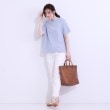 シューラルー/ドレスキップ(SHOO・LA・RUE/DRESKIP)の【S-LL/接触冷感/UV】アウトスタイルもサマになる さらさら抜け襟Tシャツ7