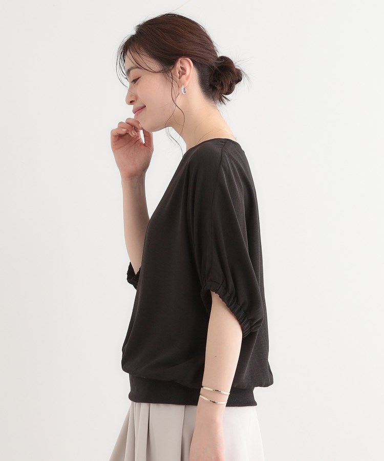 シューラルー/ドレスキップ(SHOO・LA・RUE/DRESKIP)の【高レビュー/UV/接触冷感/洗濯後しわになりにくい/5分袖】さらさら ドルマントップス2