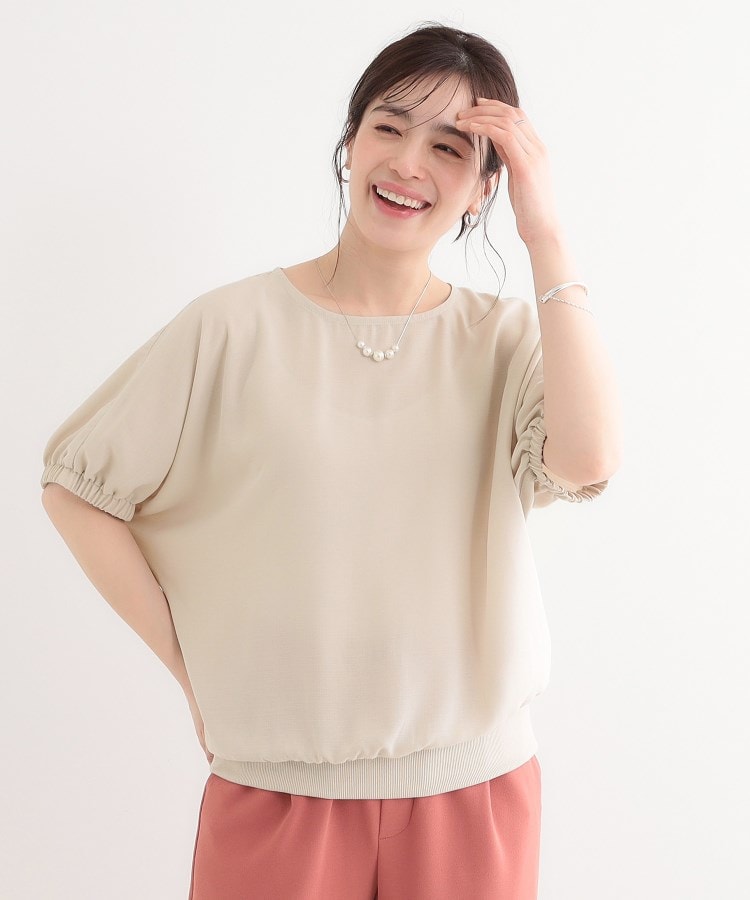 シューラルー/ドレスキップ(SHOO・LA・RUE/DRESKIP)の【高レビュー/UV/接触冷感/洗濯後しわになりにくい/5分袖】さらさら ドルマントップス9