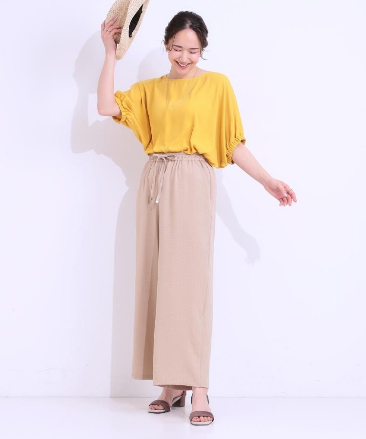 シューラルー/ドレスキップ(SHOO・LA・RUE/DRESKIP)の【高レビュー/UV/接触冷感/洗濯後しわになりにくい/5分袖】さらさら ドルマントップス35