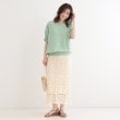シューラルー/ドレスキップ(SHOO・LA・RUE/DRESKIP)の【高レビュー/UV/接触冷感/洗濯後しわになりにくい/5分袖】さらさら ドルマントップス7