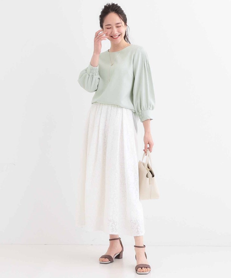 シューラルー/ドレスキップ(SHOO・LA・RUE/DRESKIP)の【洗える/洗濯後しわになりにくい】無理せずキレイ 肩タックブラウス23