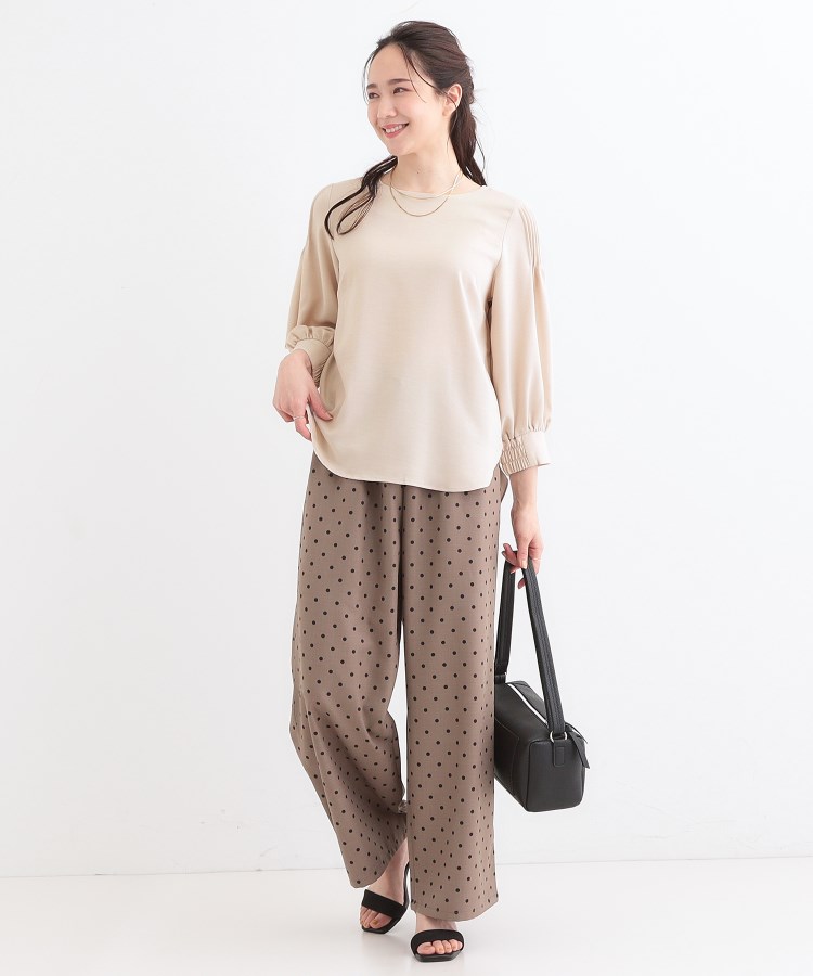シューラルー/ドレスキップ(SHOO・LA・RUE/DRESKIP)の【洗える/洗濯後しわになりにくい】無理せずキレイ 肩タックブラウス11