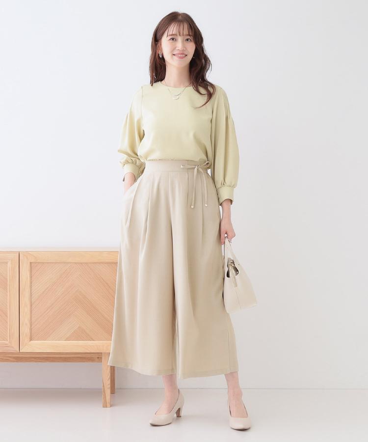 シューラルー/ドレスキップ(SHOO・LA・RUE/DRESKIP)の【洗える/洗濯後しわになりにくい】無理せずキレイ 肩タックブラウス32