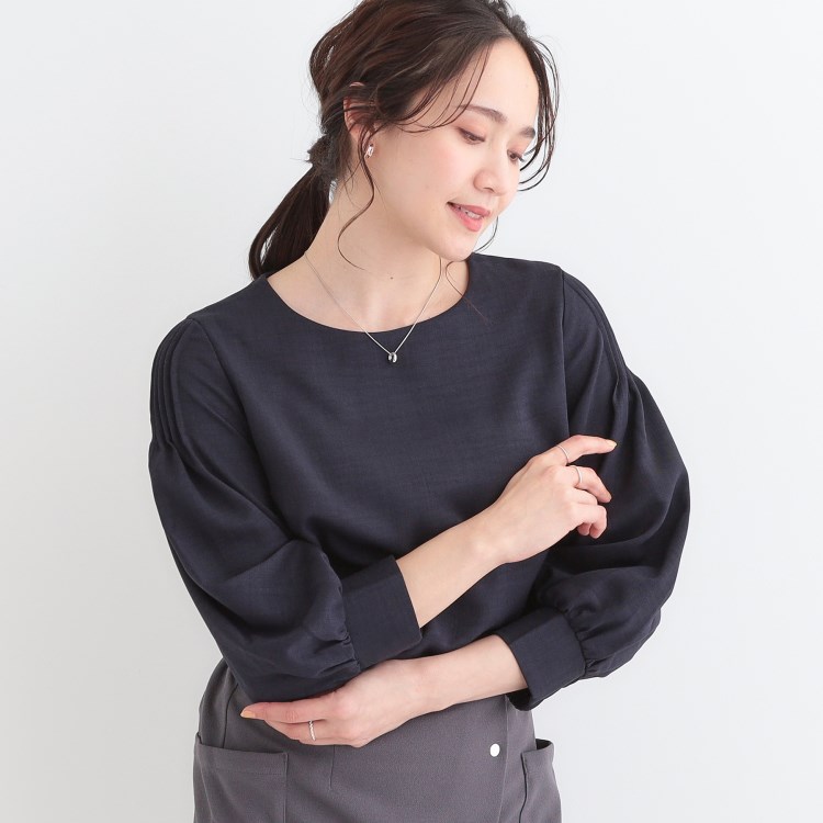 シューラルー/ドレスキップ(SHOO・LA・RUE/DRESKIP)の【洗える/洗濯後しわになりにくい】無理せずキレイ 肩タックブラウス シャツ・ブラウス
