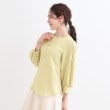 シューラルー/ドレスキップ(SHOO・LA・RUE/DRESKIP)の【洗える/洗濯後しわになりにくい】無理せずキレイ 肩タックブラウス2
