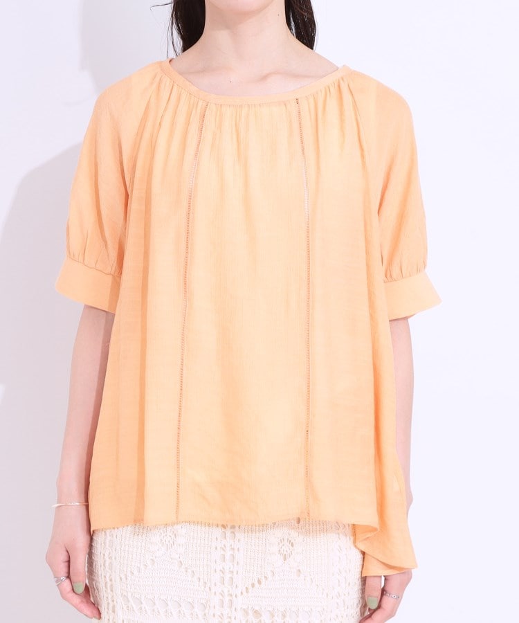 シューラルー/ドレスキップ(SHOO・LA・RUE/DRESKIP)の【S-LL/2点セット】インせず着られる はしごレース5分袖ブラウス17