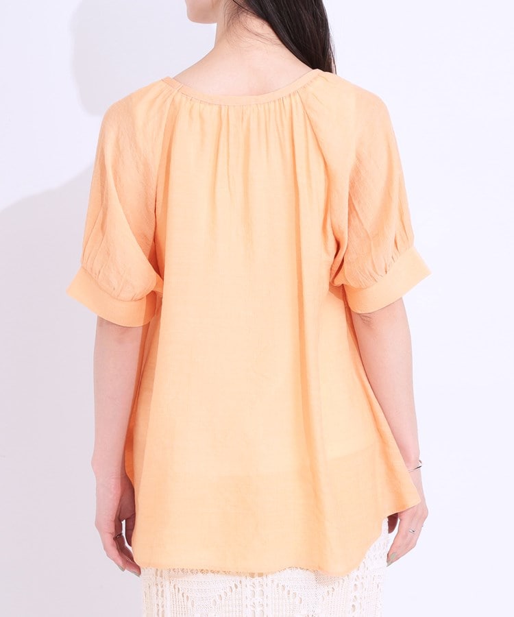 シューラルー/ドレスキップ(SHOO・LA・RUE/DRESKIP)の【S-LL/2点セット】インせず着られる はしごレース5分袖ブラウス19