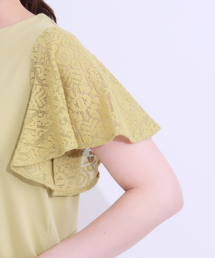 シューラルー/ドレスキップ(SHOO・LA・RUE/DRESKIP)の【S-LL】大人の上品コーデに お袖レース切り替えトップス18