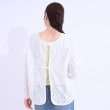 シューラルー/ドレスキップ(SHOO・LA・RUE/DRESKIP)の【前後2WAY/S-LL】メッシュ×レースがこなれ見え リボントップス11