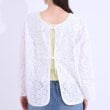 シューラルー/ドレスキップ(SHOO・LA・RUE/DRESKIP)の【前後2WAY/S-LL】メッシュ×レースがこなれ見え リボントップス24