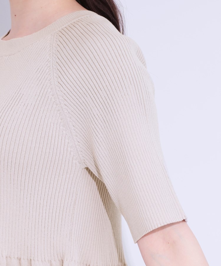 シューラルー/ドレスキップ(SHOO・LA・RUE/DRESKIP)のペプラムニットトップス17