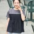 シューラルー/ドレスキップ(SHOO・LA・RUE/DRESKIP)の【洗える/S-LL】大人に似合う ビスチェ風ドッキングトップス23