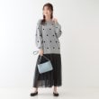 シューラルー/ドレスキップ(SHOO・LA・RUE/DRESKIP)の【S-LL】ドット柄が目を惹く ゆったりニット11