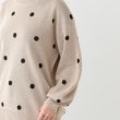 シューラルー/ドレスキップ(SHOO・LA・RUE/DRESKIP)の【S-LL】ドット柄が目を惹く ゆったりニット17