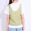 シューラルー/ドレスキップ(SHOO・LA・RUE/DRESKIP)の【S-LL/2点セット】大人カジュアルに レースビスチェ+プリントTシャツ22