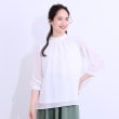 シューラルー/ドレスキップ(SHOO・LA・RUE/DRESKIP)の【S-LL】首元ギャザーが大人上品な シフォンブラウス13