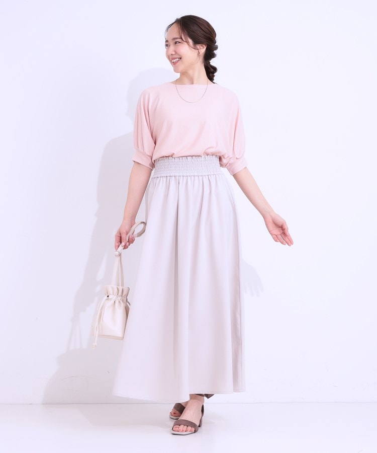 シューラルー/ドレスキップ(SHOO・LA・RUE/DRESKIP)の【ひんやり/UV】さり気ないラメで大人上品 お袖リブ ドルマントップス23