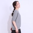 シューラルー/ドレスキップ(SHOO・LA・RUE/DRESKIP)の【ひんやり/UV】さり気ないラメで大人上品 お袖リブ ドルマントップス2