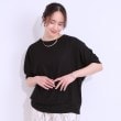 シューラルー/ドレスキップ(SHOO・LA・RUE/DRESKIP)の【ひんやり/UV】さり気ないラメで大人上品 お袖リブ ドルマントップス5