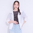 シューラルー/ドレスキップ(SHOO・LA・RUE/DRESKIP)の【S-LL】程よいシアー感　大人世代の軽やかフードブルゾン1