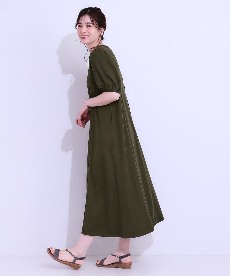 シューラルー/ドレスキップ(SHOO・LA・RUE/DRESKIP)の【ひんやり】微配色ラインワンピース6