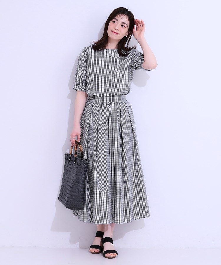 シューラルー/ドレスキップ(SHOO・LA・RUE/DRESKIP)の【セットアップ可】タックフレアスカート11