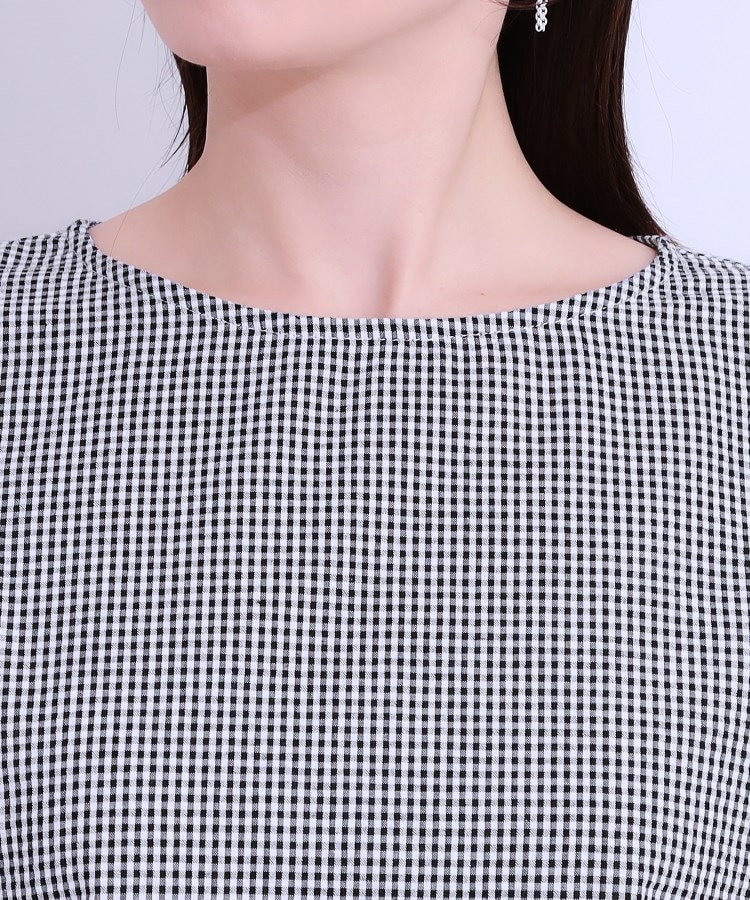 シューラルー/ドレスキップ(SHOO・LA・RUE/DRESKIP)の【S-LL/セットアップ可/5分袖】涼しくこなれる お袖タックブラウス18