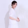 シューラルー/ドレスキップ(SHOO・LA・RUE/DRESKIP)の【S-LL/セットアップ可/5分袖】涼しくこなれる お袖タックブラウス11