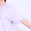 シューラルー/ドレスキップ(SHOO・LA・RUE/DRESKIP)の【S-LL/接触冷感/UVカット】選べる3柄 お袖チュールで差をつける ロゴプリントTシャツ29