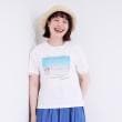 シューラルー/ドレスキップ(SHOO・LA・RUE/DRESKIP)の【S-LL/接触冷感/UVカット】選べる3柄 お袖チュールで差をつける ロゴプリントTシャツ31