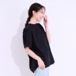シューラルー/ドレスキップ(SHOO・LA・RUE/DRESKIP)の【洗える/S-LL】大人の上品シルエット タックデザイン 5分袖ブラウス6