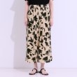 シューラルー/ドレスキップ(SHOO・LA・RUE/DRESKIP)の【S-LL/ひんやり】いつものコーデを華やかに 柄アソート 麻調ガウチョパンツ17