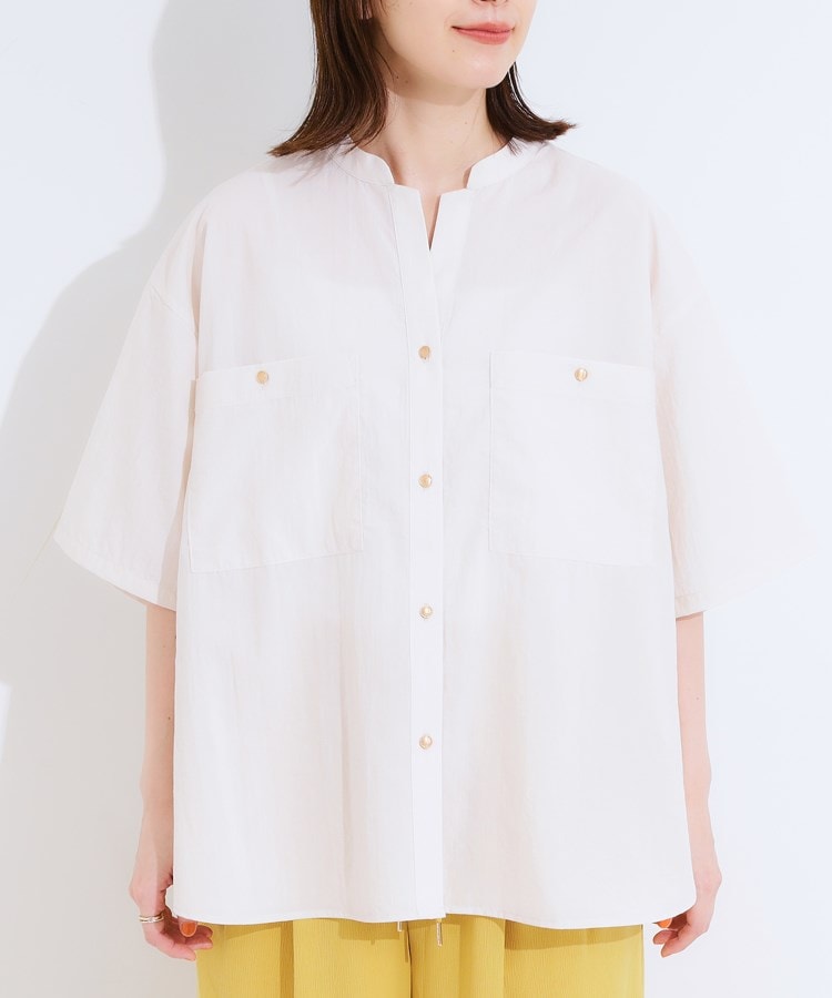 シューラルー/ドレスキップ(SHOO・LA・RUE/DRESKIP)のビックポケットVネックシャツ13