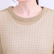 シューラルー/ドレスキップ(SHOO・LA・RUE/DRESKIP)の【S-LL/2WAY】ラメが華やか 透かしニットカーディガン25