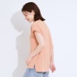 シューラルー/ドレスキップ(SHOO・LA・RUE/DRESKIP)の【S-LL/ひんやり/洗濯後しわになりにくい】程よいシアー感 ロゴTシャツブラウス14