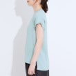 シューラルー/ドレスキップ(SHOO・LA・RUE/DRESKIP)の【S-LL/ひんやり/洗濯後しわになりにくい】程よいシアー感 ロゴTシャツブラウス18