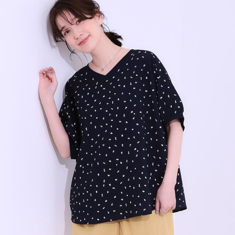 シューラルー/ドレスキップ(SHOO・LA・RUE/DRESKIP)の【前後2WAY/二の腕カバー】洗濯後シワになりにくい アソート ドルマンブラウス シャツ・ブラウス