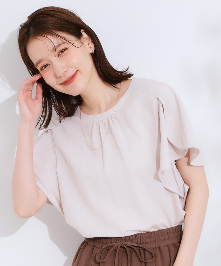 シューラルー/ドレスキップ(SHOO・LA・RUE/DRESKIP)の【セットアップ可/シューアイス】フリル袖トップス5