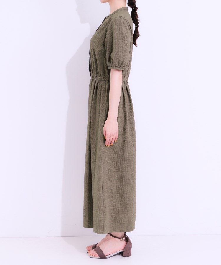 シューラルー/ドレスキップ(SHOO・LA・RUE/DRESKIP)の【洗える/S-LL/接触冷感/UV】女性らしさ漂う サッカーワンピース14
