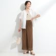 シューラルー/ドレスキップ(SHOO・LA・RUE/DRESKIP)のクロシェ風レースイージーワイドパンツ7