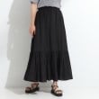 シューラルー/ドレスキップ(SHOO・LA・RUE/DRESKIP)の麻調ティアードスカート1