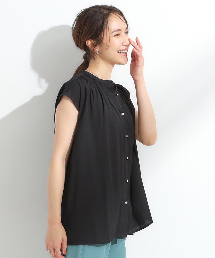 シューラルー/ドレスキップ(SHOO・LA・RUE/DRESKIP)のスラブギャザーブラウス2