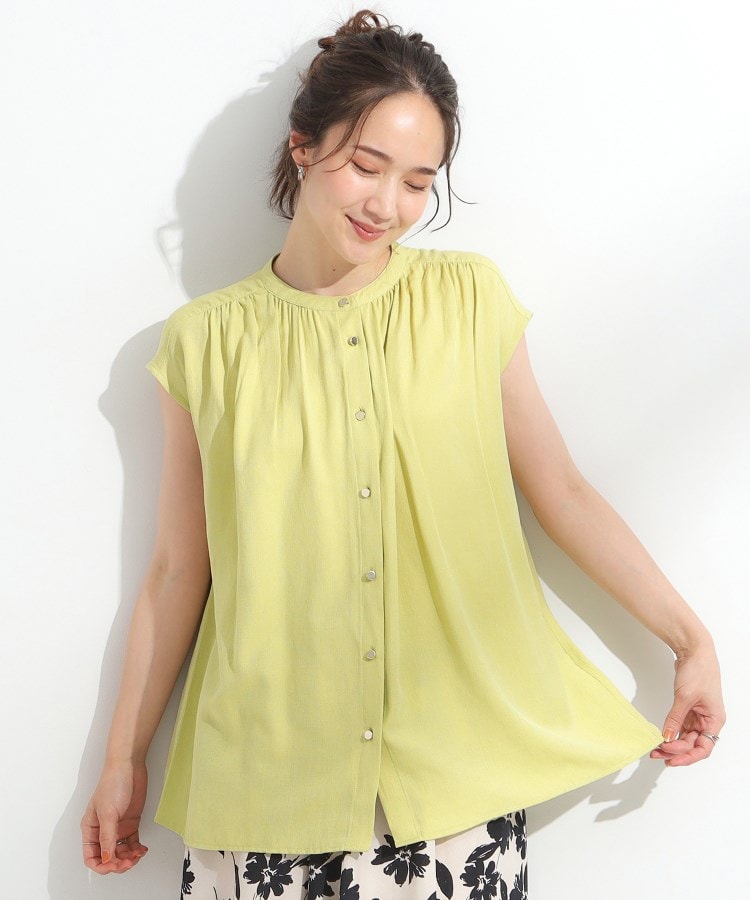 シューラルー/ドレスキップ(SHOO・LA・RUE/DRESKIP)のスラブギャザーブラウス9