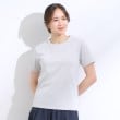 シューラルー/ドレスキップ(SHOO・LA・RUE/DRESKIP)のラメテレコ半袖トップス1