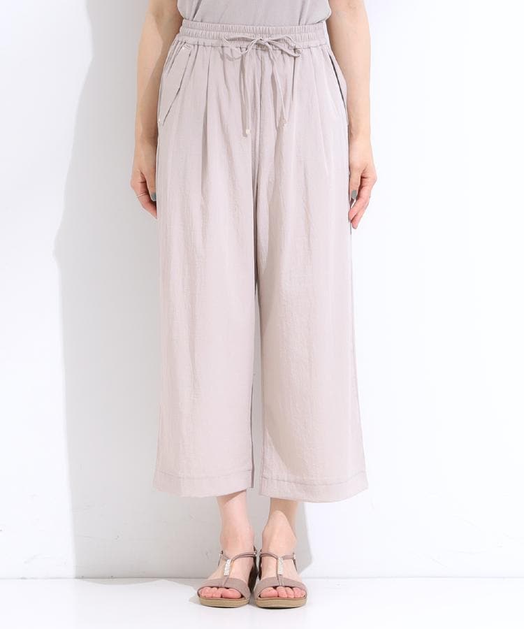 シューラルー/ドレスキップ(SHOO・LA・RUE/DRESKIP)の【洗える/接触冷感/着丈選べる】イージーワイドパンツ30